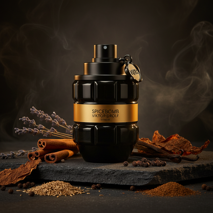 Viktor&Rolf Spicebomb Extreme - savu taustalla